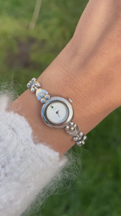 Citizen Vega Vintage Watch 1995, Heart Bracelet