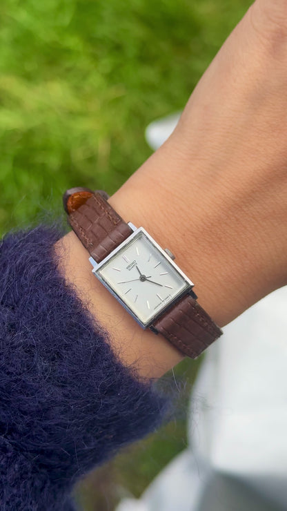 Vintage Seiko Women's Tank Watch 1996