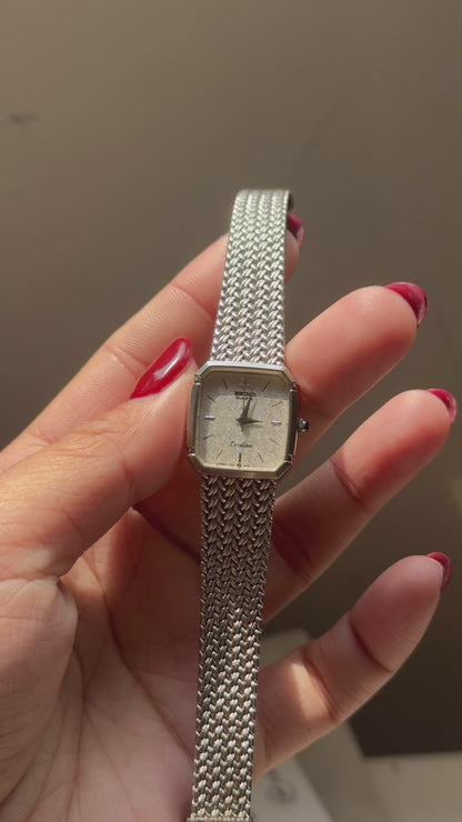 Seiko 1998 vintage watch - white gold plated