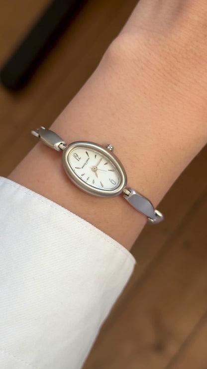 Marie Claire vintage watch 1990s - Palladium plated