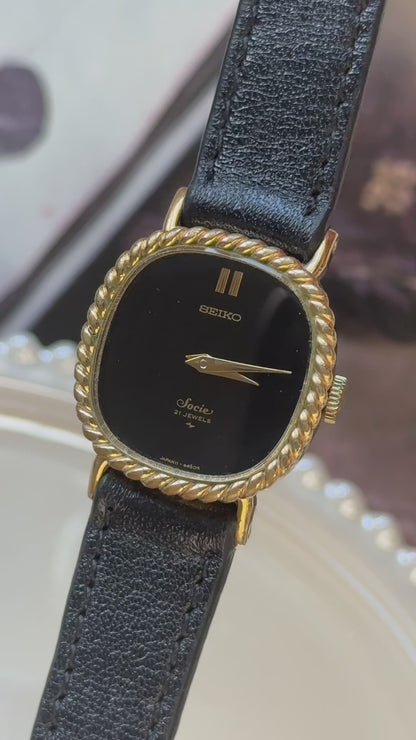 Vintage Seiko Socie 1976 Watch - Gold Plated