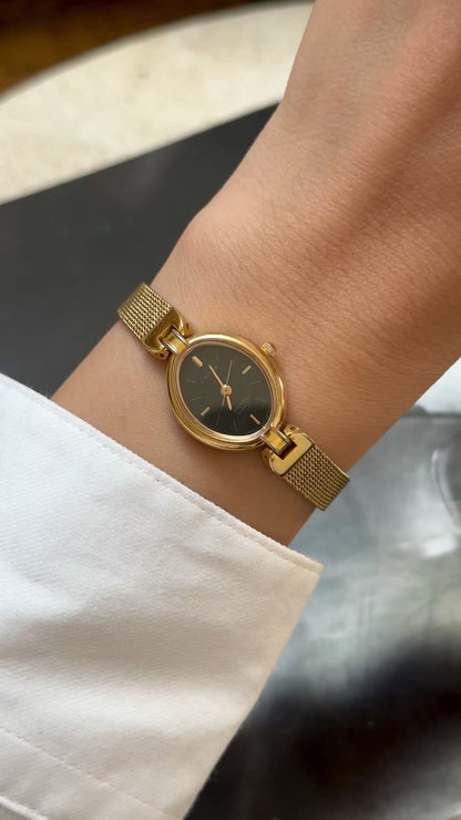 Château - Ricoh Vintage Watch 1990s, gold plated
