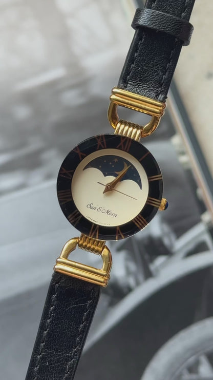Pola Sun&moon vintage watch 1990s