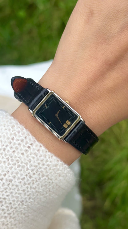 Vintage Seiko M-W Initials Women's Tank Watch 1996