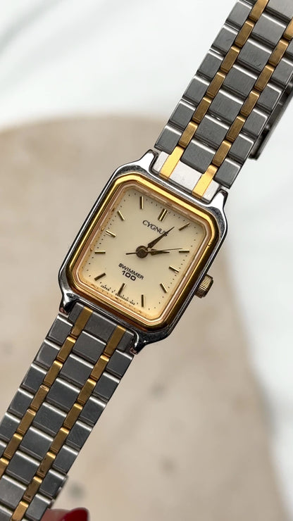 ORIENT Cygnus Vintage Tank Watch 1980s