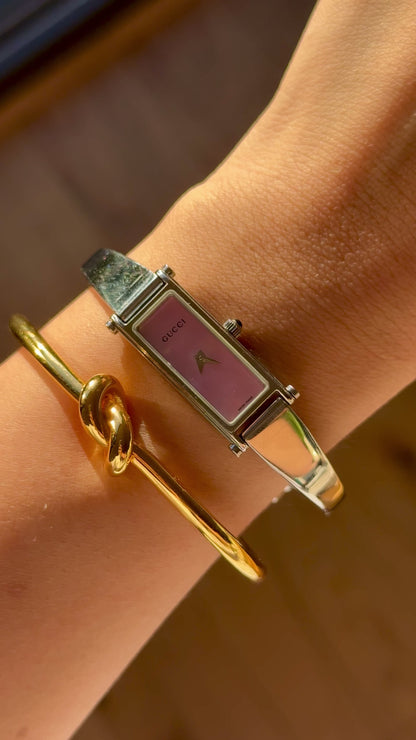 Gucci 1500L vintage watch - Pink pearl dial