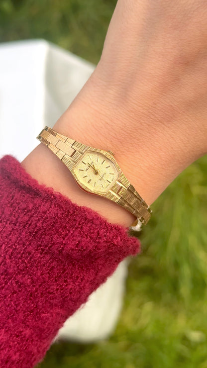 Helbros Vintage Watch - Gold Plated