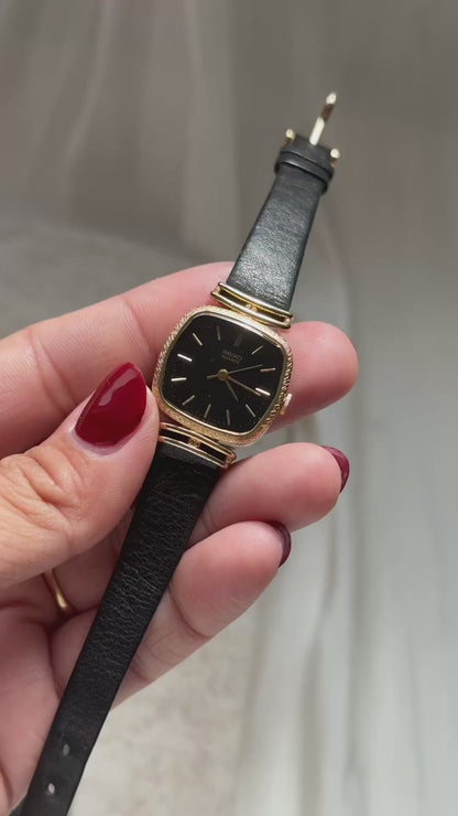 Seiko 1980 vintage watch - gold plated
