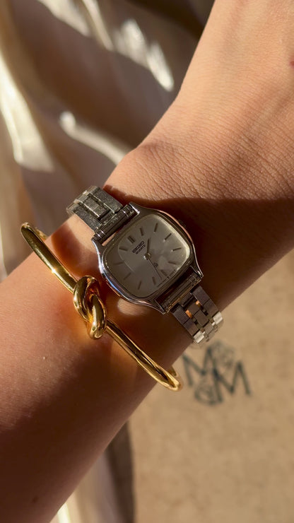 1989 Vintage Seiko Watch - Palladium Plated