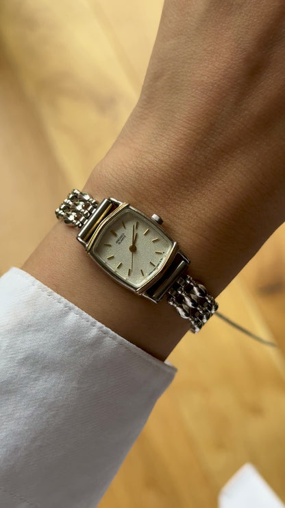 Vintage Seiko Watch 1983 - Palladium and gold plated