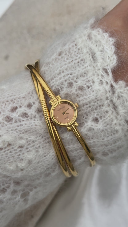 Seiko WAKO Raffinée Vintage Bangle Watch 1990s