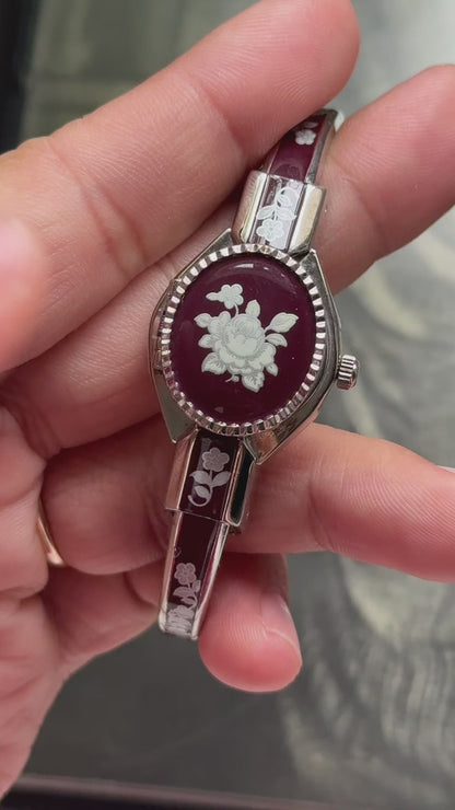 André Mouche Peekaboo vintage watch - rare color