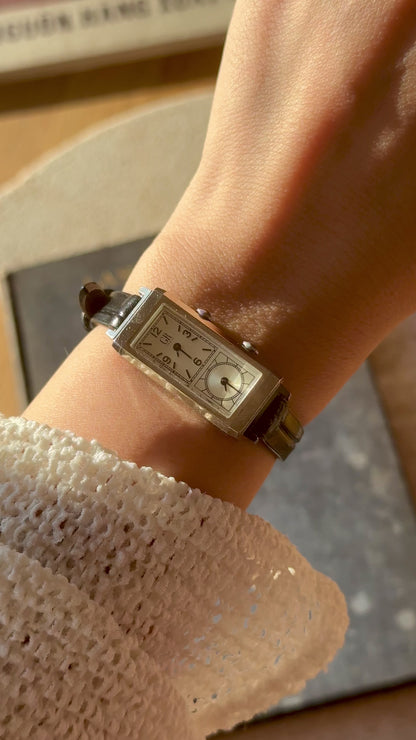Georges Rech Paris Dual time Vintage Watch