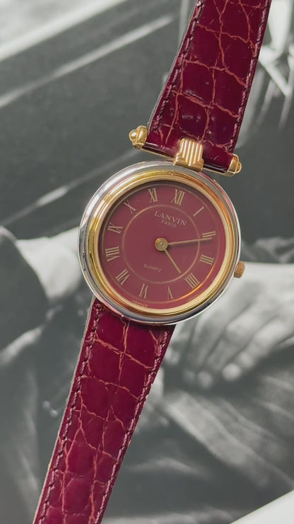 Lanvin Paris vintage watch