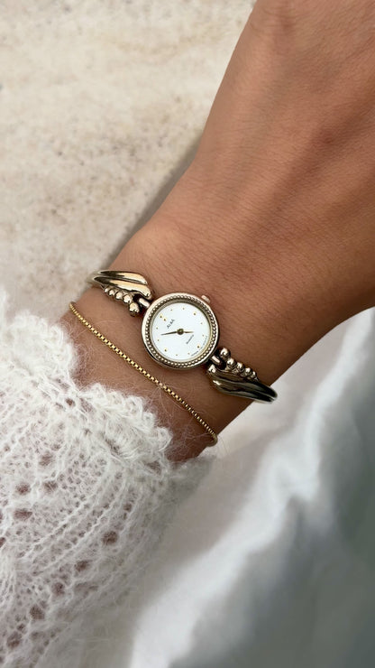 Alba Seiko 1990 Vintage Watch - Near Mint Condition, Champagne Gold Plated