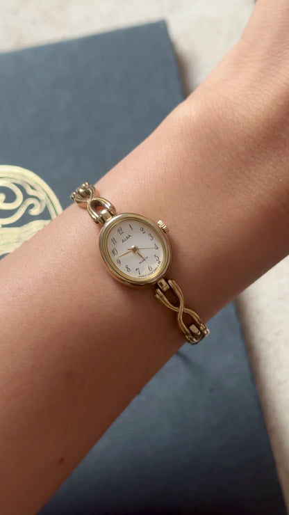 1990s Seiko Alba Vintage Watch, Oval Face