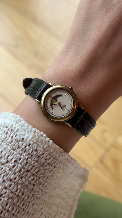 Super Rare Vintage Seiko Alba Watch- Moon Calendar