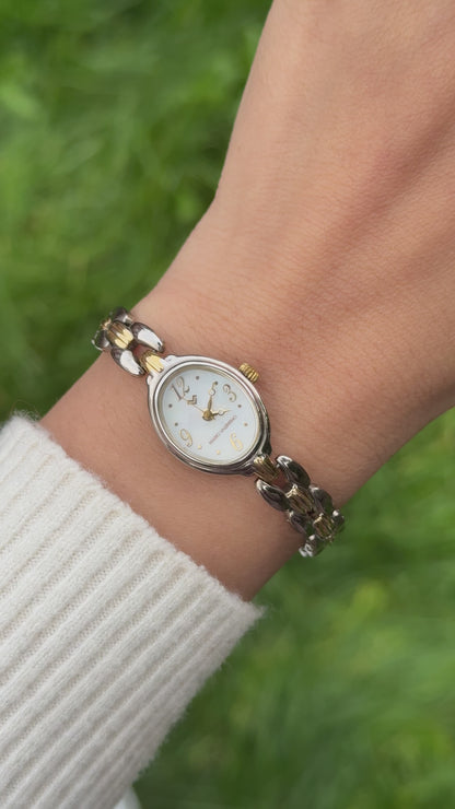 Mario Valentino Vintage Watch 1990s - Mother of Pearl Dial