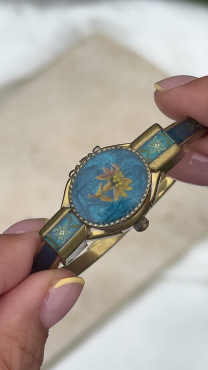 Art Deco Peekaboo vintage watch